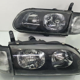 Delica L400 Headlights Gen II and Sidemarkers (Used)